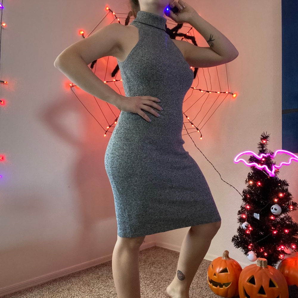 GB Midi Turtle Neck Dress